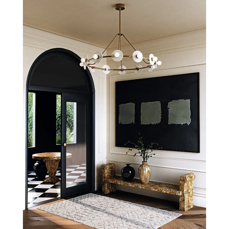 Alora CH346046-UNV Dahlia 12-lt 47" LED Chandelier