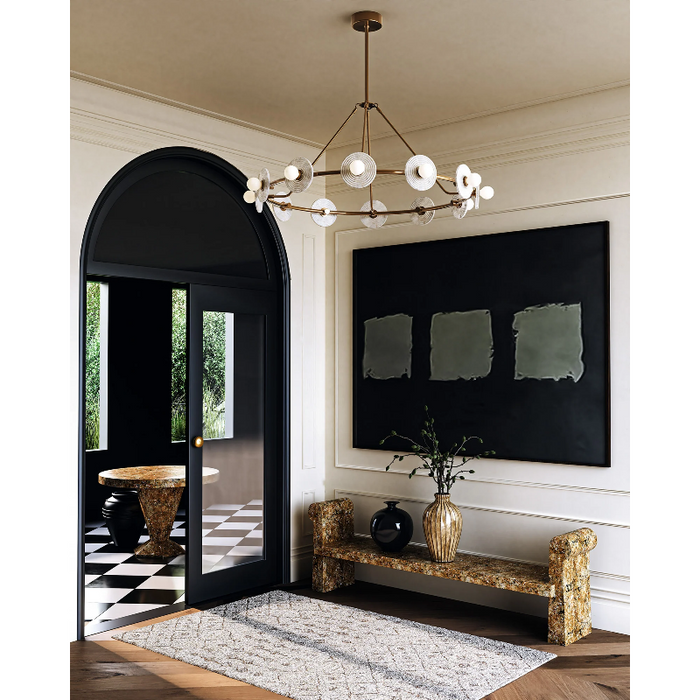 Alora CH346046-UNV Dahlia 12-lt 47" LED Chandelier