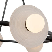 Alora CH346028 Dahlia 6-lt 28" LED Chandelier