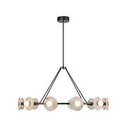 Alora CH346046-UNV Dahlia 12-lt 47" LED Chandelier - Urban Bronze
