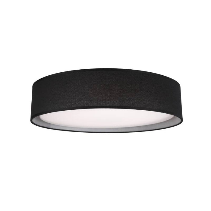 Kuzco FM7916 Dalton 1-lt 16" LED Flush Mount, 5CCT Selectable-Black