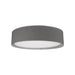 Kuzco FM7916 Dalton 1-lt 16" LED Flush Mount, 5CCT Selectable-Gray