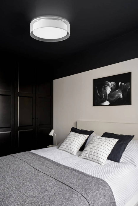 Kuzco FM7916 Dalton 1-lt 16" LED Flush Mount, 5CCT Selectable