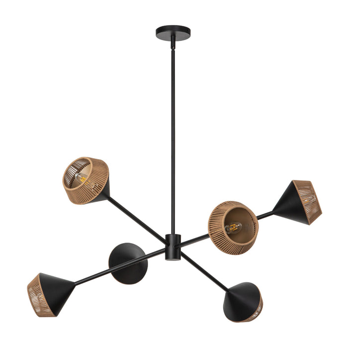Alora Mood CH633638 Daphne 6-lt 38" Chandelier