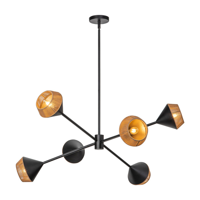 Alora Mood CH633638 Daphne 6-lt 38" Chandelier
