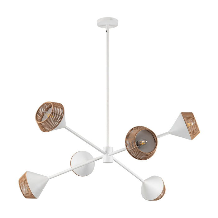 Alora Mood CH633638 Daphne 6-lt 38" Chandelier