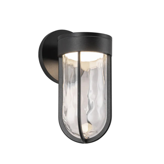 Kuzco EW17627 Davy 1-lt 11" Tall LED Outdoor Wall Sconce - Black