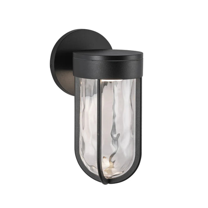 Kuzco EW17627 Davy 1-lt 11" Tall LED Outdoor Wall Sconce - Black