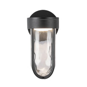 Kuzco EW17627 Davy 1-lt 11" Tall LED Outdoor Wall Sconce - Black