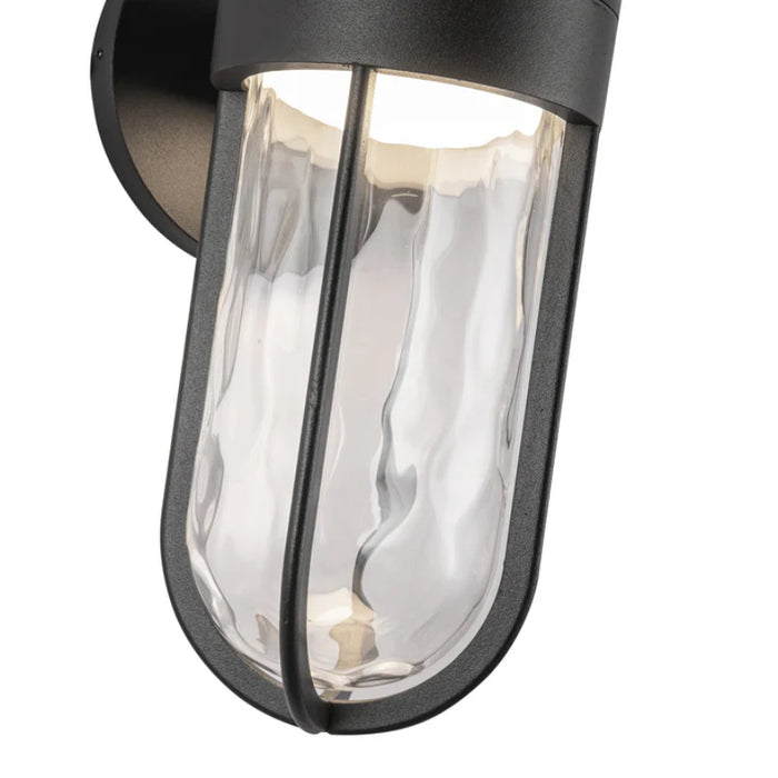 Kuzco EW17627 Davy 1-lt 11" Tall LED Outdoor Wall Sconce - Black