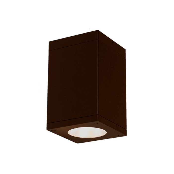 WAC DC-CD0517 Cube Architectural 5" 17W LED Ceiling Mount - Bronze
