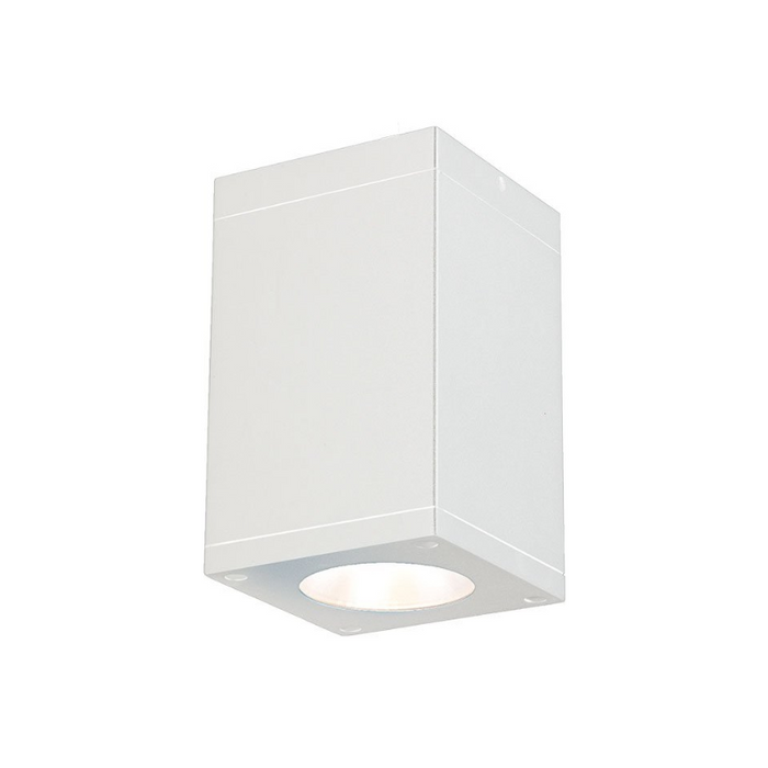 WAC DC-CD0622 Cube Architectural 6" 22W LED Ceiling Mount - White