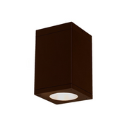 WAC DC-CD06 Cube Architectural 6" 35W LED Ceiling Mount - Bronze