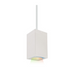 WAC DC-PD05 Cube Architectural 5" 31W LED Color Changing Pendant - White