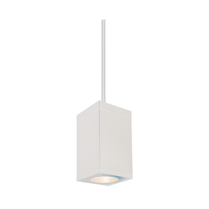 WAC DC-PD0517 Cube Architectural 5" 17W LED Pendant - White