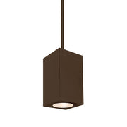 WAC DC-PD0622 Cube Architectural 6" 22W LED Pendant - Bronze