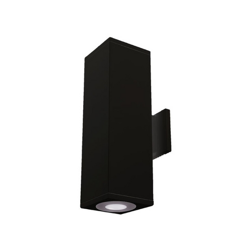 WAC DC-WD06-U Cube Architectural 6" 22W LED Ultra Double Wall Mount - Black