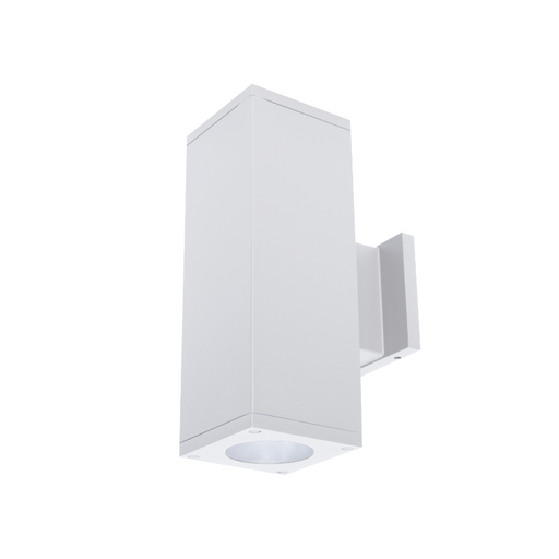 WAC DC-WE05 Cube Architectural 5" 25W LED Extended Single Wall Mount, Towards The Wall - White