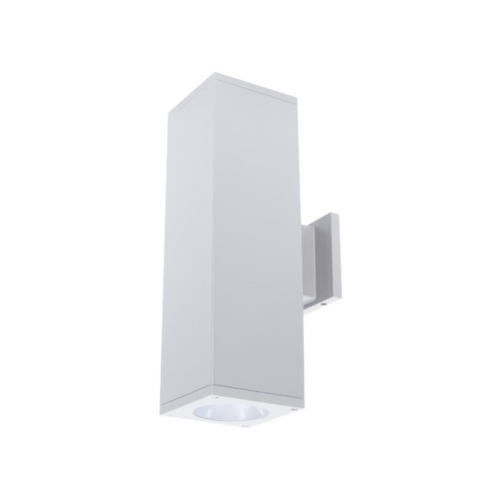 WAC DC-WE0622 Cube Architectural 6" 22W LED Extended Single Wall Mount, Away From The Wall - White