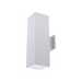 WAC DC-WE0622 Cube Architectural 6" 22W LED Extended Single Wall Mount, Away From The Wall - White