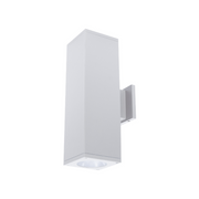 WAC DC-WE0622 Cube Architectural 6" 22W LED Extended Single Wall Mount, Straight Up or Down - White