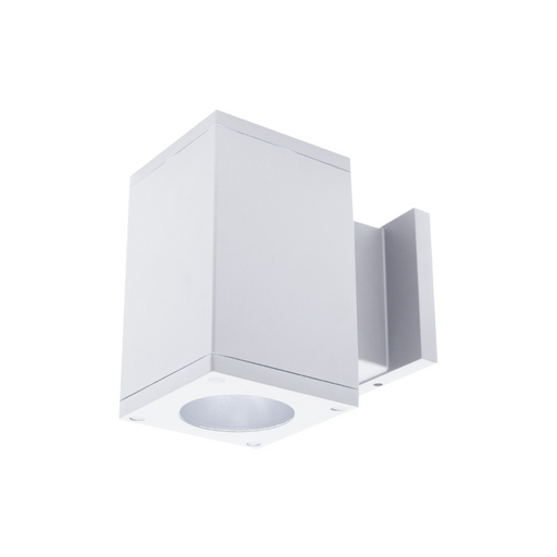 WAC DC-WS0517 Cube Architectural 5" 17W LED Single Wall Mount, Towards The Wall - White