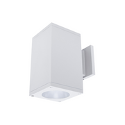 WAC DC-WS0622 Cube Architectural 6" 22W LED Single Wall Mount, Straight Up or Down - White