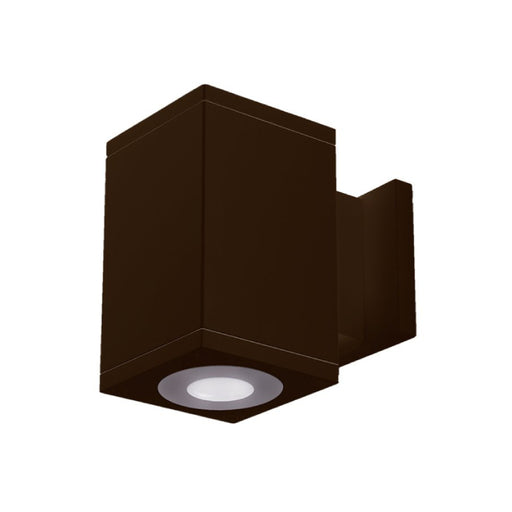 WAC DC-WS06 Cube Architectural 6" LED Single Wall Mount, Ultra Narrow Beam - Bronze