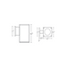 WAC DC-WS0622 Cube Architectural 6" 22W LED Single Wall Mount, Away From The Wall