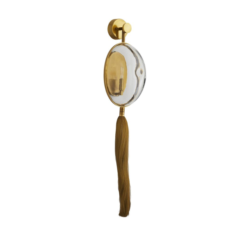 Arteriors DD426 Aramis 1-lt 37" Tall Wall Sconce - Antique Brass