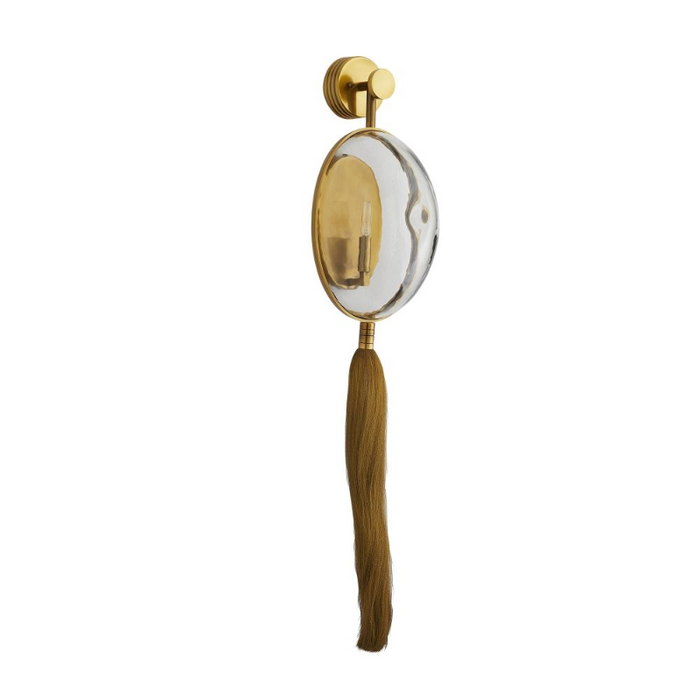 Arteriors DD426 Aramis 1-lt 37" Tall Wall Sconce - Antique Brass