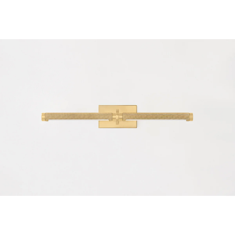 Hudson Valley 7218 Deptford 2-lt 18" LED Picture Light - Aged Brass