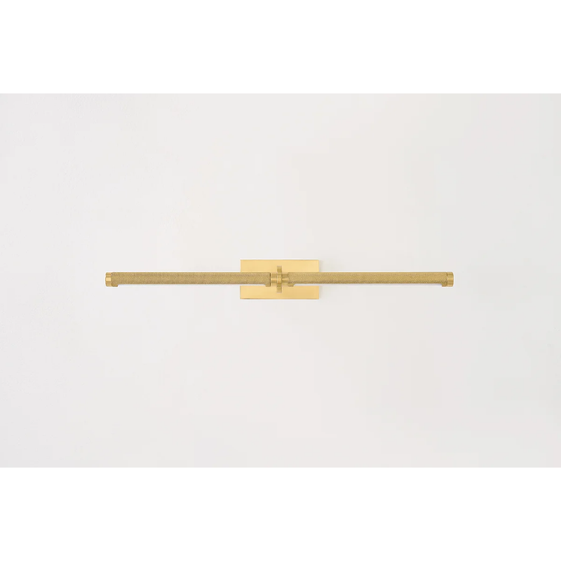 Hudson Valley 7224 Deptford 2-lt 24" LED Picture Light - Aged Brass