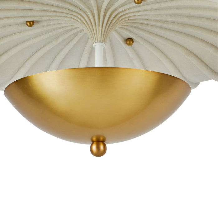 Arteriors DFC12 Camella 3-lt 35" Flush Mount