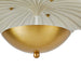 Arteriors DFC12 Camella 3-lt 35" Flush Mount