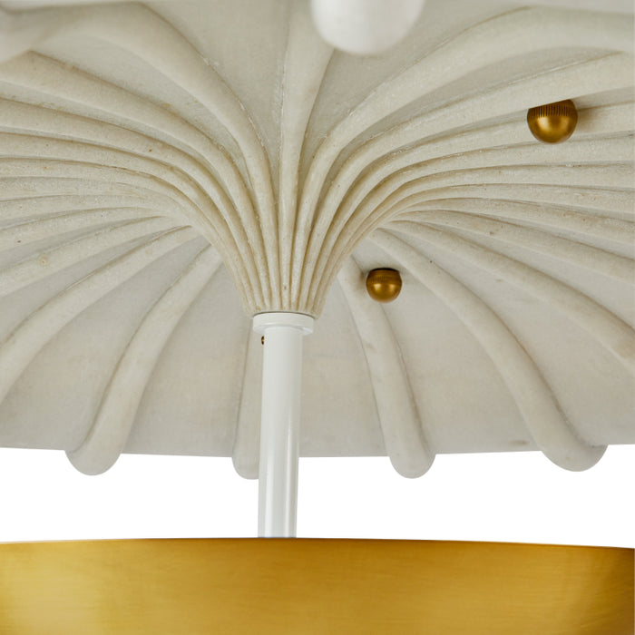 Arteriors DFC12 Camella 3-lt 35" Flush Mount