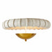 Arteriors DFC12 Camella 3-lt 35" Flush Mount