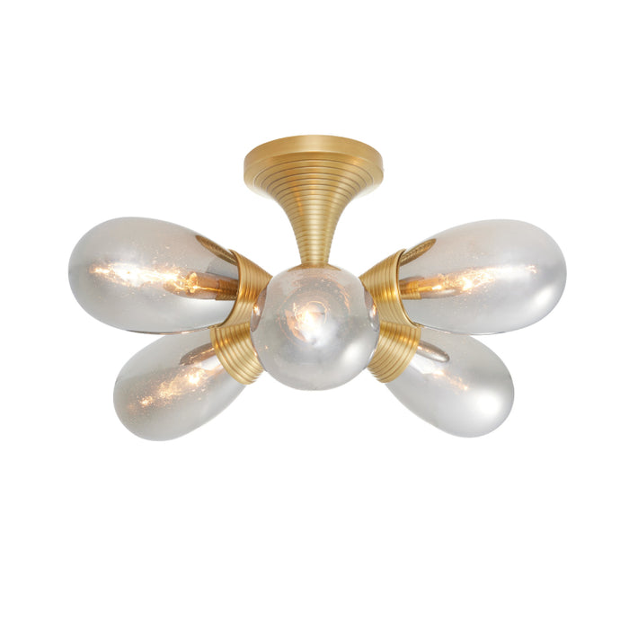 Arteriors DFC15 Giselle 6-lt 24" Semi Flush Mount