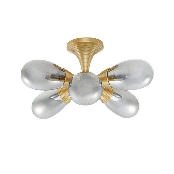 Arteriors DFC15 Giselle 6-lt 24" Semi Flush Mount