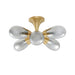 Arteriors DFC15 Giselle 6-lt 24" Semi Flush Mount