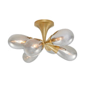 Arteriors DFC15 Giselle 6-lt 24" Semi Flush Mount