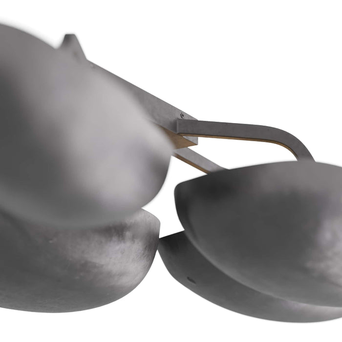 Arteriors Theo 13-lt 55" Flush Mount - Blackened Iron