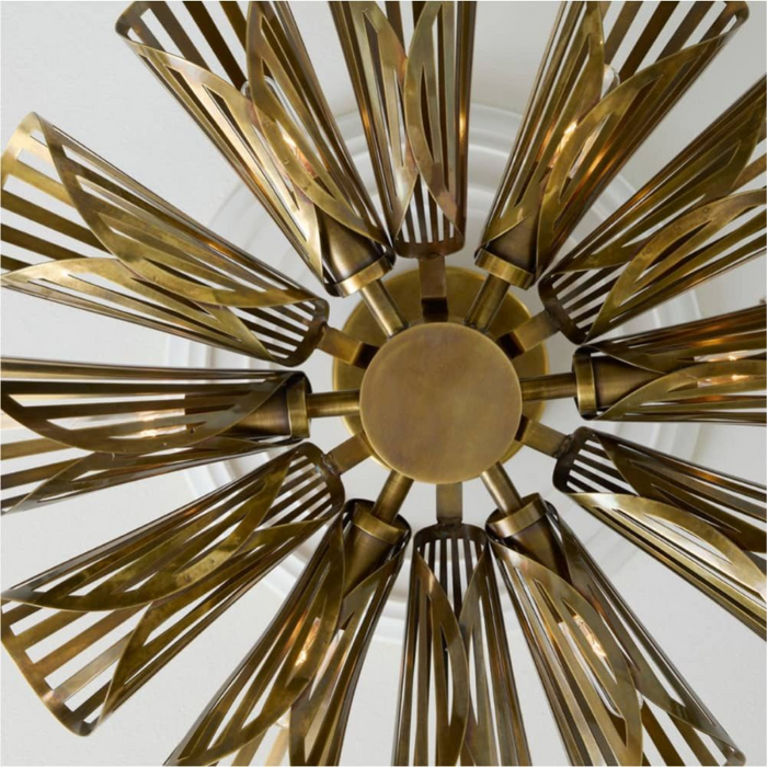 Arteriors DFI06 Francesca 12-lt 20" Flush Mount