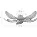 Arteriors DFI07 Farah 8-lt 44" Flush Mount
