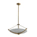 Arteriors DFI08 Karlsen 3-lt 23" Semi-Flush Mount
