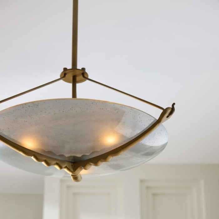 Arteriors DFI08 Karlsen 3-lt 23" Semi-Flush Mount