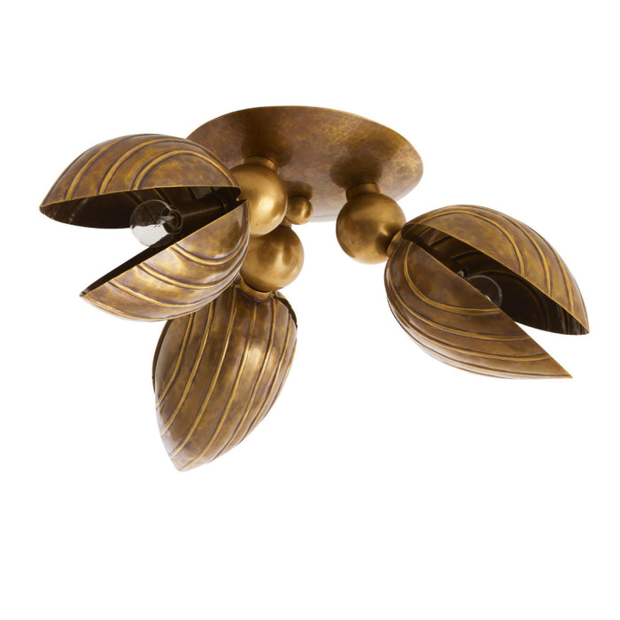 Arteriors DFI11 Inessa 3-lt 24" Flush Mount