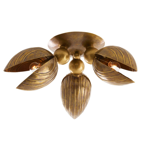 Arteriors DFI11 Inessa 3-lt 24" Flush Mount