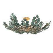 Arteriors DFS01 Bilal 3-lt 38" Flushmount - Eucalyptus