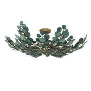 Arteriors DFS01 Bilal 3-lt 38" Flushmount - Eucalyptus